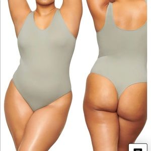 Skims scoop neck bodysuit